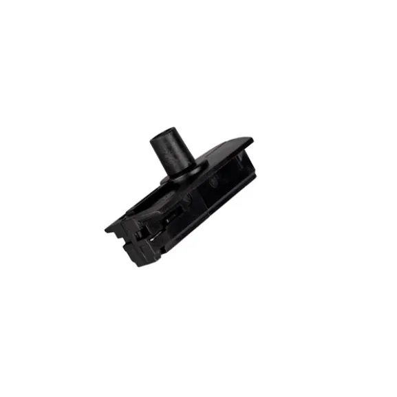 Adapter m. dragavlastning 1-fas Svart