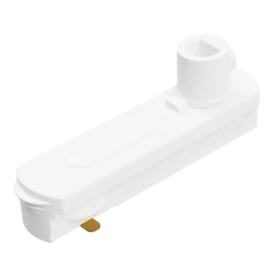 Adapter till global 1-fas skena, mattvit (GB66-3)