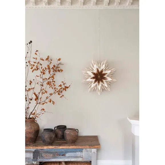 Adventsstjärna Marta 60, brun