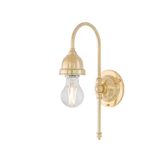 Ahlström Vägglampa IP21, mässing