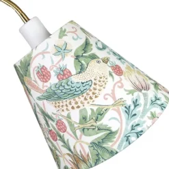 Alf 23 Toppringskärm Strawberry Thief Cochineal/Willow