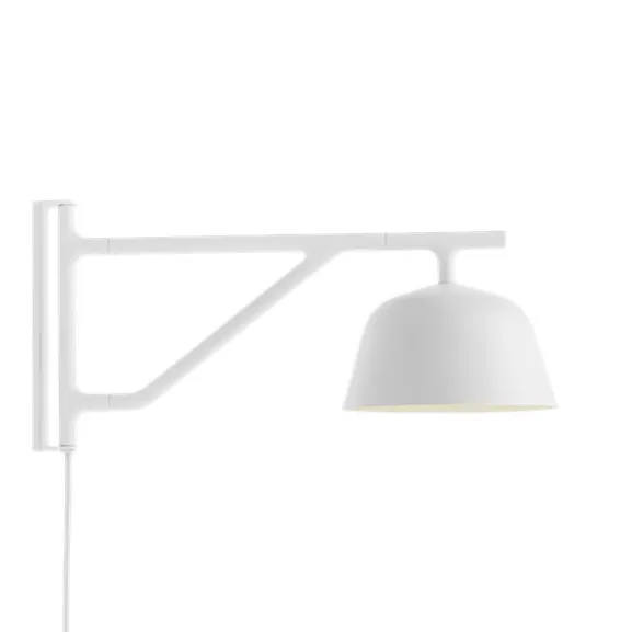 Ambit vägglampa, vit 16,7