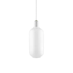 Amp pendel large, vit/vit