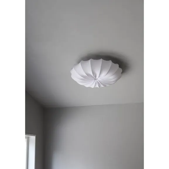Anna 60 plafond bomull, vit