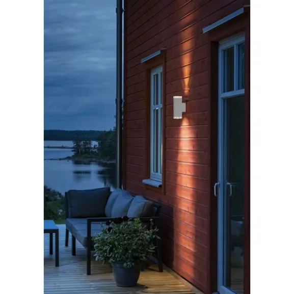 Antares vägglykta upp och ned, vit