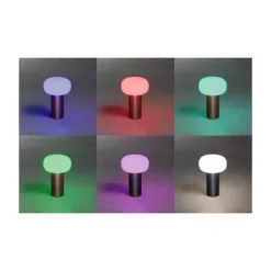 Antibes bordslampa RGB, svart