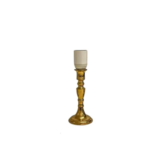 Antik Mässing Charm Lampfot, 22 cm
