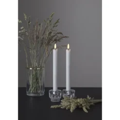 Antikljus LED, flame 2-pack
