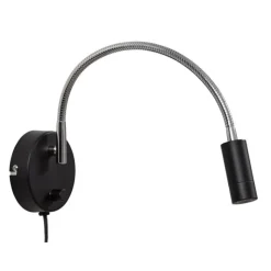 Arholma 1 vägglampa, svart