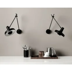Arigato vägglampa, svart 70cm