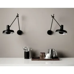 Arigato vägglampa, svart 70cm