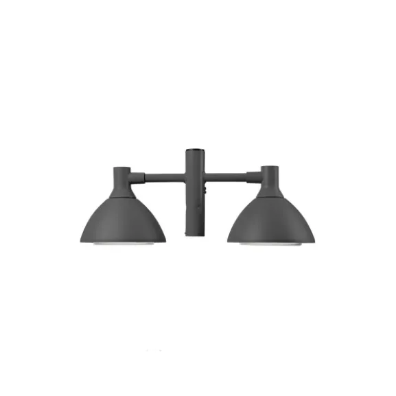Ark 2-arm Stolparmatur, antracit