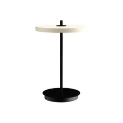 Asteria Move bordslampa, Pearl White/black