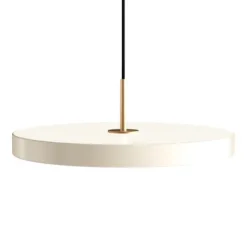 Asteria Plus Medium pendel, Pearl White
