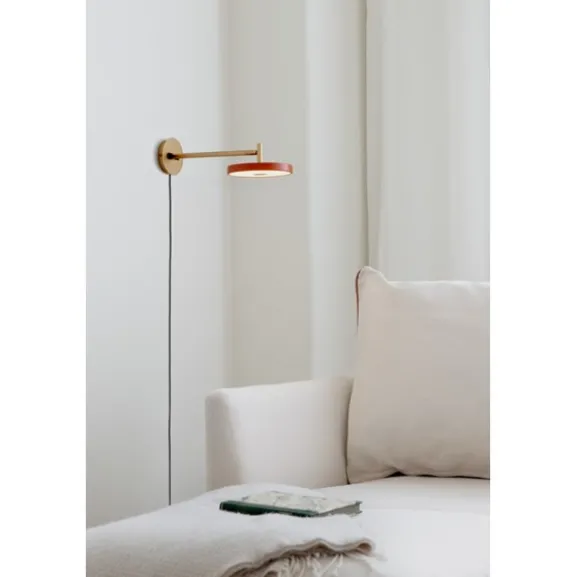 Asteria vägglampa lång, Nuance Orange