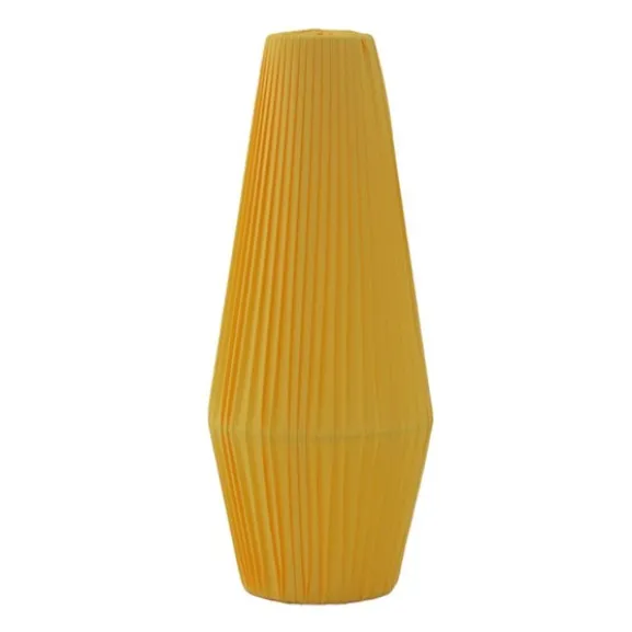 Astrid Stilskärm Satin Gul 9 cm