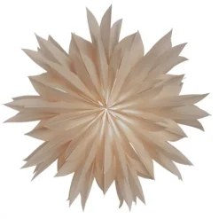 Athena julstjärna, beige 50cm