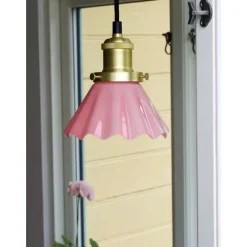 August Fönsterlampa Rosa 15cm