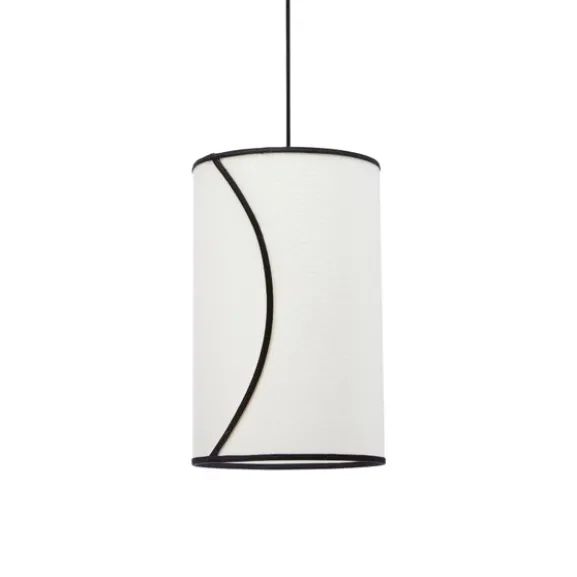 Ava takskärm Offwhite/svart 25cm