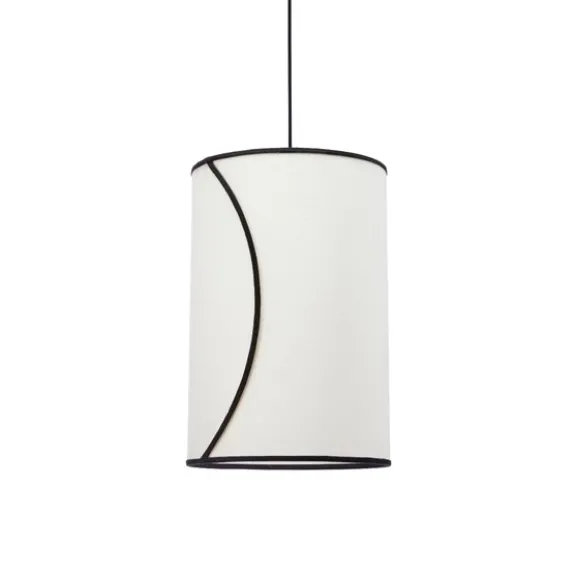 Ava takskärm Offwhite/svart 30cm