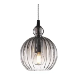 Ball Ball taklampa, rökfärgad 32cm