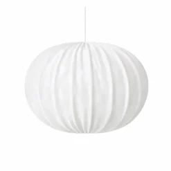 Ball lampskärm 59 Panama Velvet White