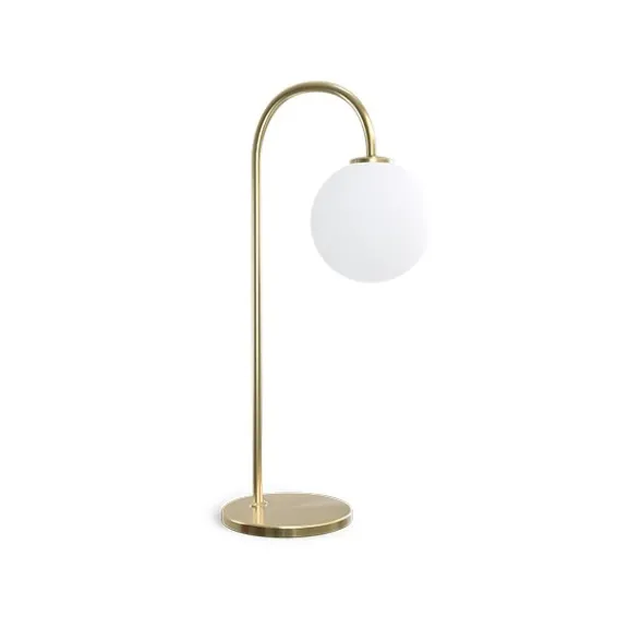 Ballon bordslampa mässing G9