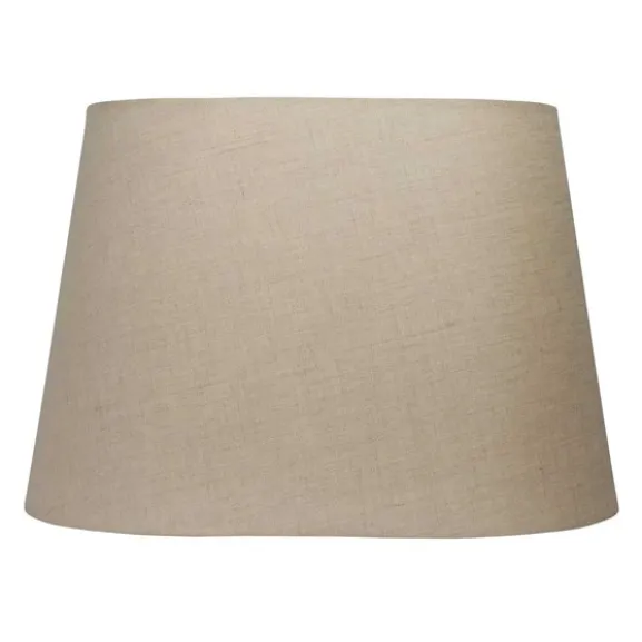 Basic oval lampskärm, natur 38cm