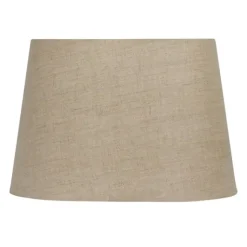 Basic oval lampskärm, natur 23cm