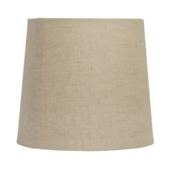 Basic straight lampskärm, natur 17cm