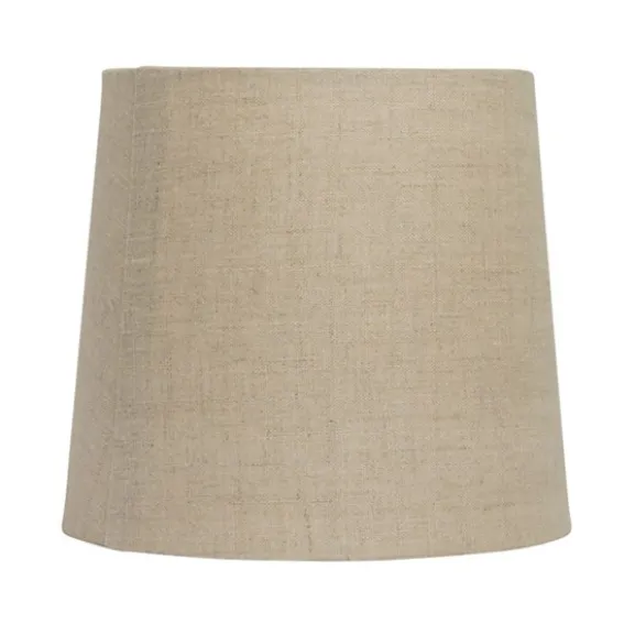 Basic straight lampskärm, natur 17cm