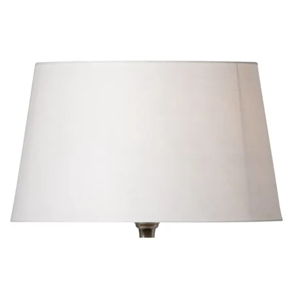 Basic straight lampskärm, vit 42cm