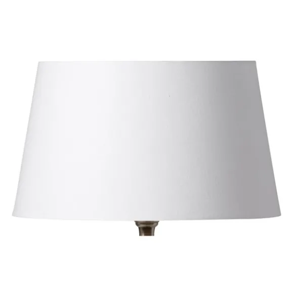 Basic straight lampskärm, vit 33cm