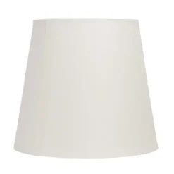 Basic straight lampskärm, vit 20cm