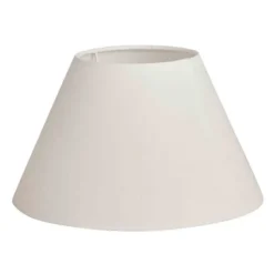 Basic Wide lampskärm 30cm White