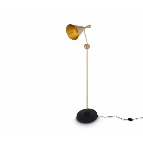 Beat Floor golvlampa, mässing 168cm