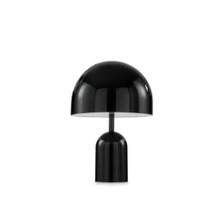 Bell portabel bordslampa svart LED