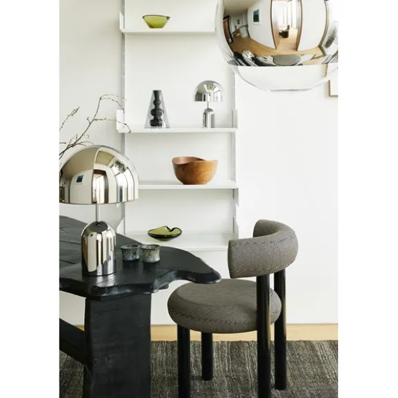 Bell portabel bordslampa silver LED