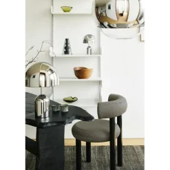 Bell portabel bordslampa silver LED