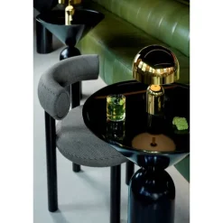 Bell portabel bordslampa guld LED
