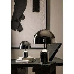 Bell portabel bordslampa silver LED