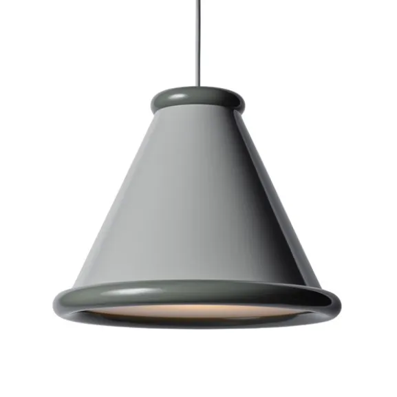 Belle pendel Ø360 Pebble grey / Moss grey