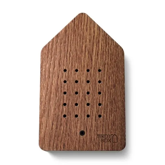 Birdybox Speldosa Fågelkvitter Mörk Ek