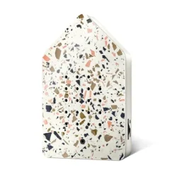 Birdybox Speldosa Fågelkvitter Toffee Terrazzo