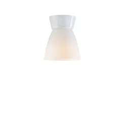 Bizzo plafond, blankvit/opalglas 16,5cm
