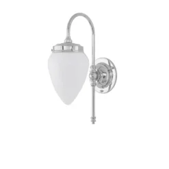 Blomberg Vägglampa, förnicklad mässing