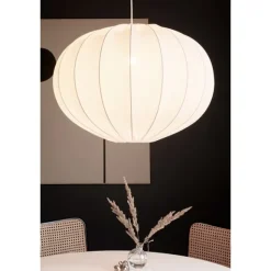 Boll 65 oval, vit 65cm