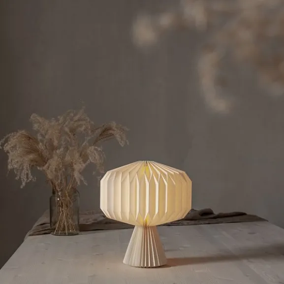 Bordsdekoration Honeycomb Vit 33cm