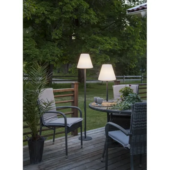 Bordslampa Kreta, Grå