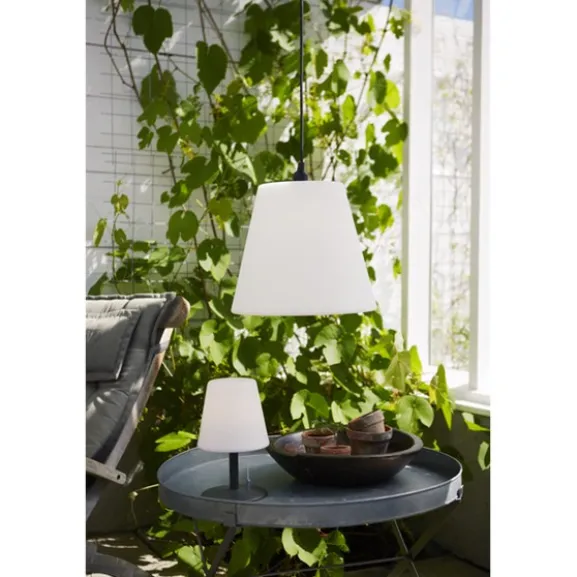 Bordslampa Kreta, Vit